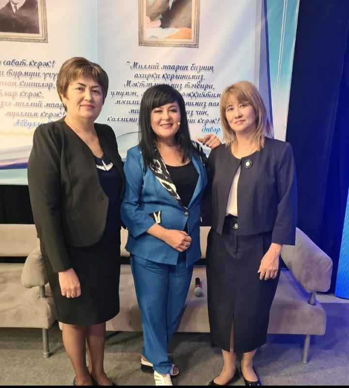 Ұстаздарымыз "Қадам" телеарнасында қонақта болды