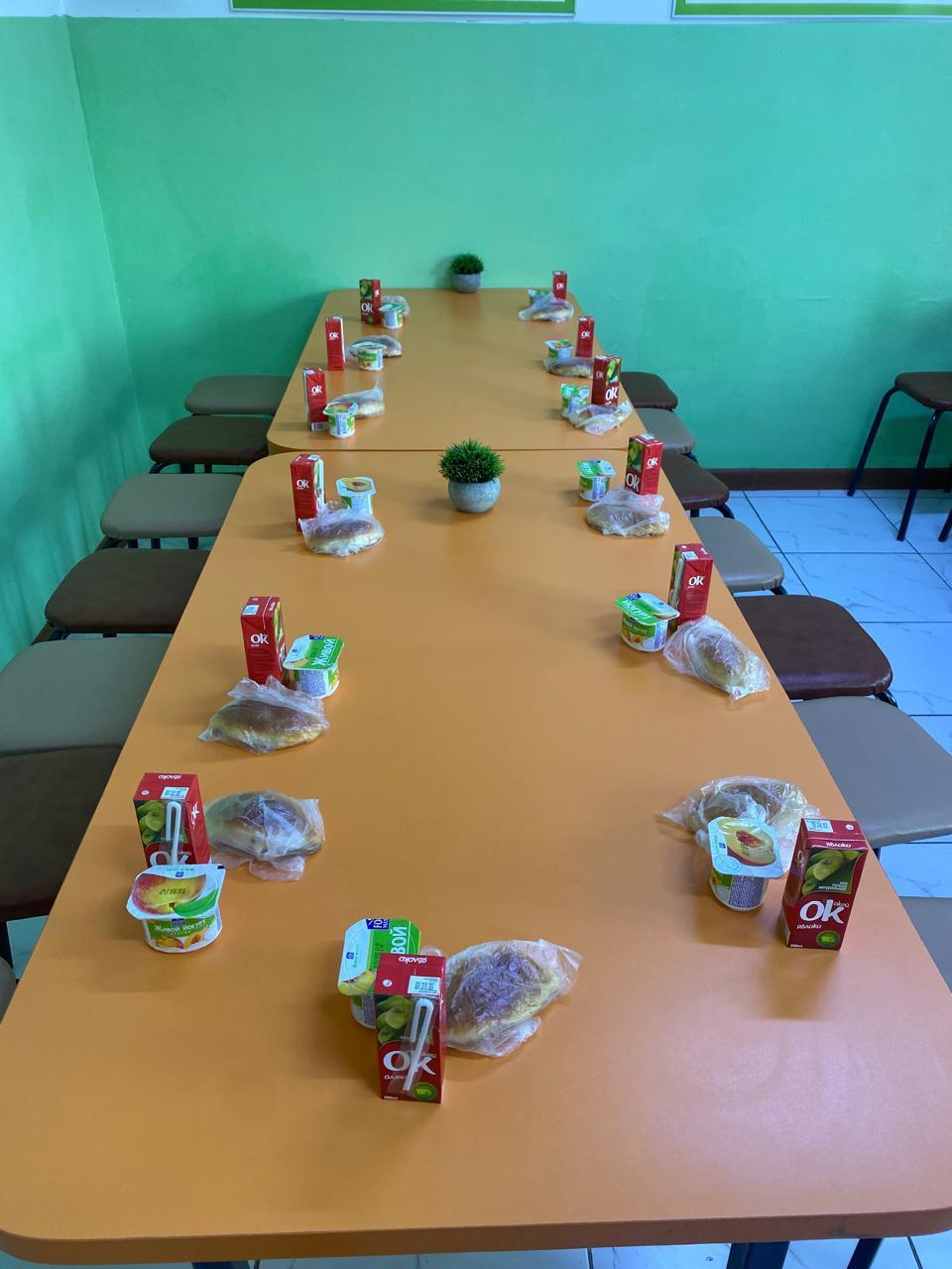 Тамақтануды ұйымдастыру.